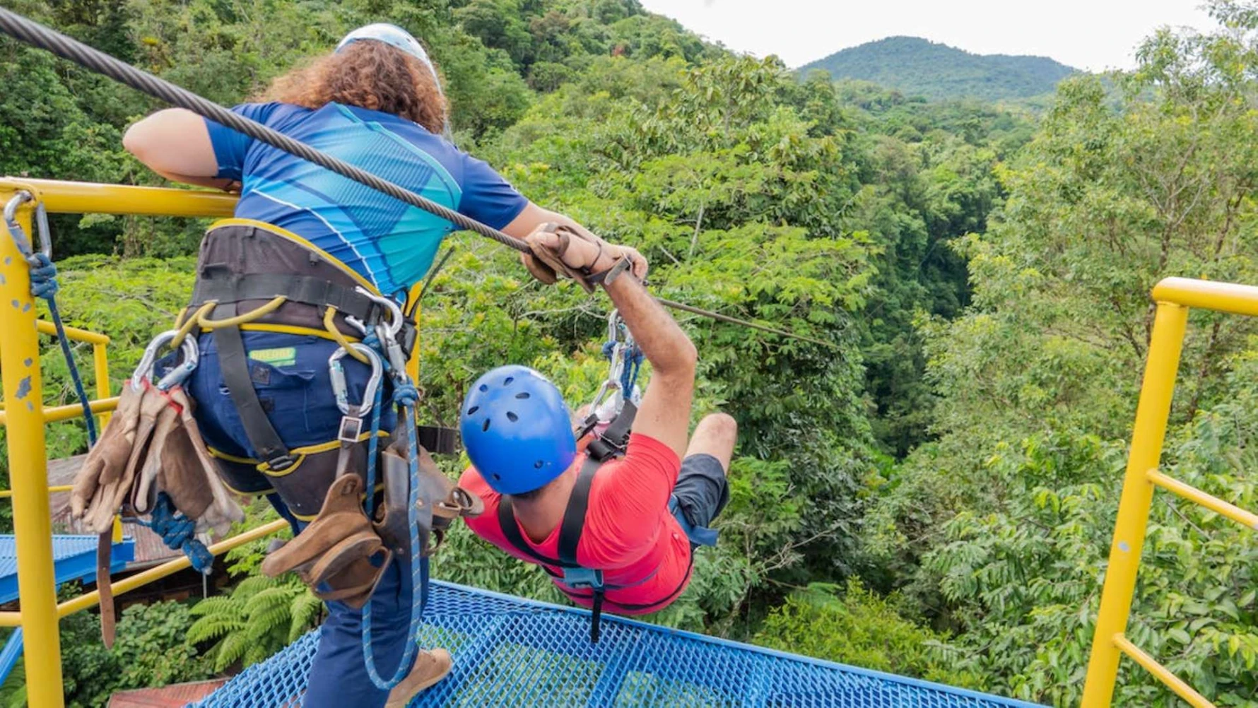 Zip Lining 1